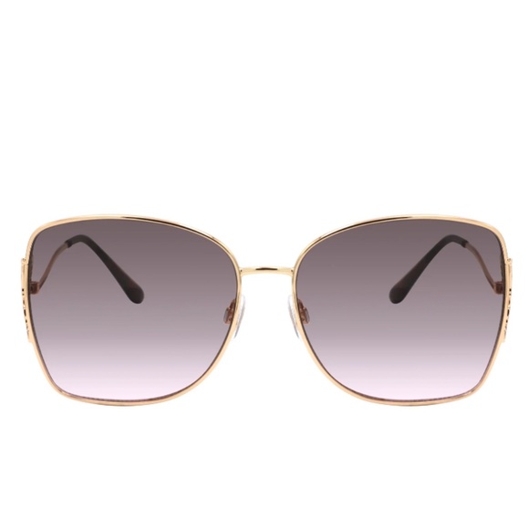 Madden NYC Jill Metal Square Rosegold Sunglasses - Picture 4 of 4